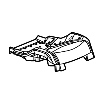 OEM 2021 Chevrolet Corvette Passenger Discriminating Sensor - 85159512