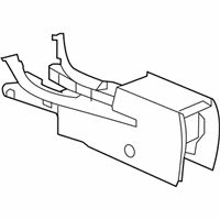 OEM 2008 Saturn Aura Console Asm-Front Floor *Medium Duty Titanium - 25940183