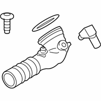 OEM BMW Charge-Air Duct - 13-71-7-588-268