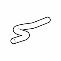 OEM Chevrolet Blazer Upper Hose - 84006797