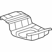 OEM Lexus LS600h Pan, Rear Floor - 58311-50901