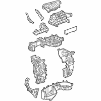 OEM Chevrolet Spark Evaporator Case - 42422351