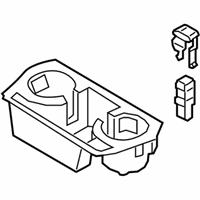 OEM BMW Z4 CUP HOLDER FOR STORAGE COMPA - 51-16-6-809-123