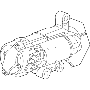 OEM 2020 GMC Sierra 1500 Starter - 12706169