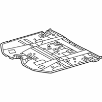 OEM Lexus RX330 Pan, Front Floor - 58111-48907