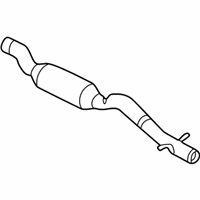 OEM 2001 Dodge Durango Catalytic Converter - 52103373AE