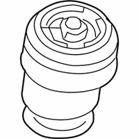 OEM 2014 BMW X6 Rear Pneumatic Spring - 37-12-6-790-082