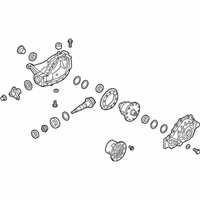 OEM 2020 Kia Stinger Carrier Assembly-Differential - 530004J126