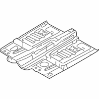 OEM 2009 Mercury Sable Front Floor Pan - BB5Z-7811135-A