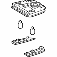 OEM 2012 Toyota Prius Map Lamp Assembly - 81260-47120-B0