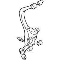 OEM 2004 Hyundai Sonata Carrier Assembly-Rear Axle, LH - 52710-38700