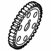 OEM 2006 Hyundai Sonata Sprocket-Camshaft - 24221-25000