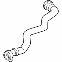 OEM BMW 540i Radiator Hose - 17-12-8-572-905