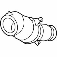 OEM 2020 BMW 440i xDrive Gran Coupe Catalytic Converter - 18-32-7-643-152
