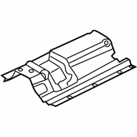 OEM Jeep Shield-Floor Pan - 68307447AA