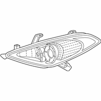 OEM 2004 Toyota Solara Combo Lamp Assembly - 81110-AA080