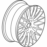 OEM 2014 BMW M5 Light Alloy Rim - 36-11-6-792-595