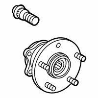 OEM 2019 Toyota Prius Prime Hub & Bearing Assembly - 42410-47030