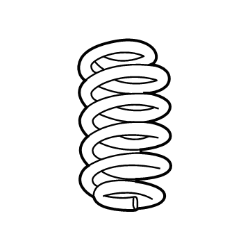 OEM 2021 Chevrolet Trailblazer Coil Spring - 42743545