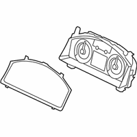 OEM 2011 Mercury Mariner Cluster Assembly - BE6Z-10849-CA