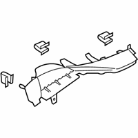 OEM 2017 Lincoln MKC Upper Trim - EJ7Z-7831012-BM