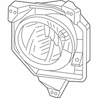 OEM Acura RDX Foglight Unit, Passenger Side - 33901-STK-A01