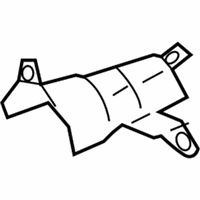 OEM Nissan NV200 INSULATOR Assembly-Heat, Front Floor - 74750-3LM0C