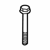 OEM BMW 745i Hex Bolt With Washer - 33-32-6-760-344