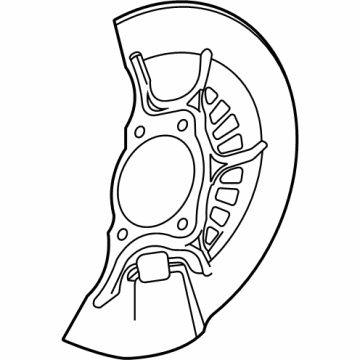 OEM 2022 Lexus NX450h+ COVER, DISC BRAKE DU - 47781-42060