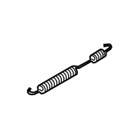 OEM 2019 Hyundai Elantra Spring-Shoe Return, Upper RH - 58361-0U000