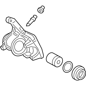 OEM 2021 Toyota RAV4 Caliper Assembly - 47850-42090