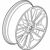 OEM Ford Escape Wheel, Alloy - EJ5Z-1007-A