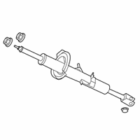 OEM 2010 Infiniti M35 ABSORBER Kit-Shock, Front - E6111-EG02B