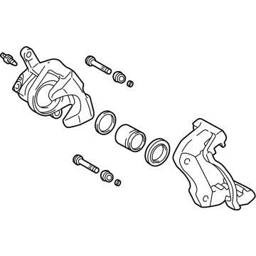 OEM 2016 Toyota Mirai Caliper Assembly - 47850-47060