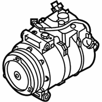 OEM BMW 650i Air Conditioning Compressor - 64-50-9-180-550