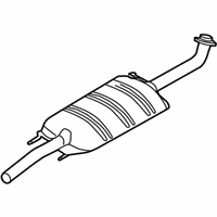 OEM Ford Escape Muffler - AL8Z-5230-A