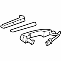 OEM 2020 Cadillac XT6 Handle, Outside - 13509685