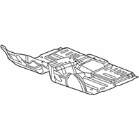 OEM Dodge Durango Pan-Floor - 55362426AD