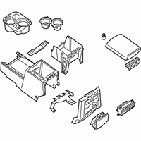 OEM 2010 Nissan Pathfinder Console Box-Floor - 96910-ZS00A