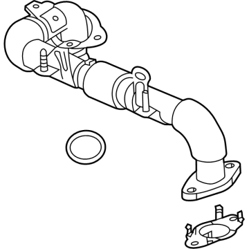 OEM 2021 Chevrolet Silverado 1500 Outlet Pipe - 55515558