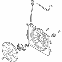 OEM 2020 Hyundai Venue Blower Assembly - 25380-K2000