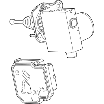 OEM 2020 Buick Encore GX ABS Control Unit - 42738963