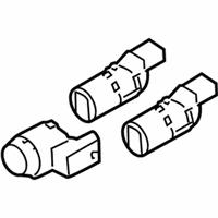 OEM 2012 BMW X5 Ultrasonic Transducer, Plug, Elbow - 66-20-9-270-501