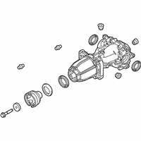 OEM 2015 Lincoln MKX Differential Assembly - F2GZ-4000-A