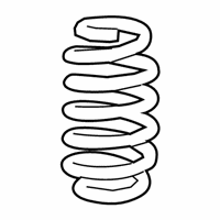 OEM 2021 Cadillac XT6 Coil Spring - 84600637