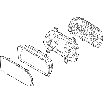 OEM Hyundai Santa Cruz CLUSTER ASSY-INSTRUMENT - 94003-K5000