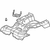 OEM 2003 Saturn Ion Panel Asm-Rear Compartment - 25823045