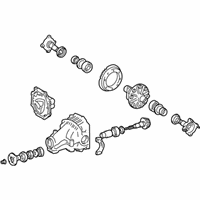 OEM 2003 Toyota Highlander Differential Assembly - 41110-48030