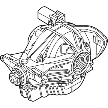 OEM 2022 BMW X6 FINAL DRIVE WITH DIFFERENTIA - 33-10-8-047-170