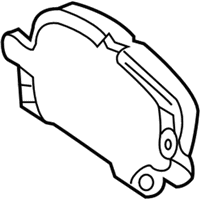 OEM 2022 Chevrolet Camaro Pad Kit-Front Disc Brake - 22791925